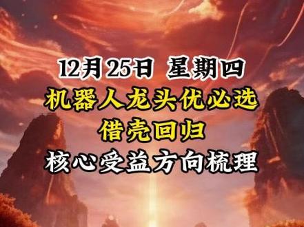 机器人龙头优必选借壳回归,核心受益方向梳理! #金融 #财经 #股民