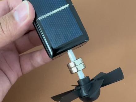 太阳能磁悬浮电动机你见过吗?#科技 #技术