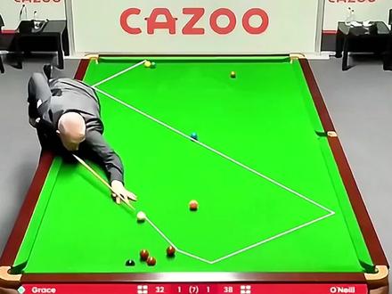 史上罚分最多的斯诺克,14次被罚61分,解的绝望却不判无解