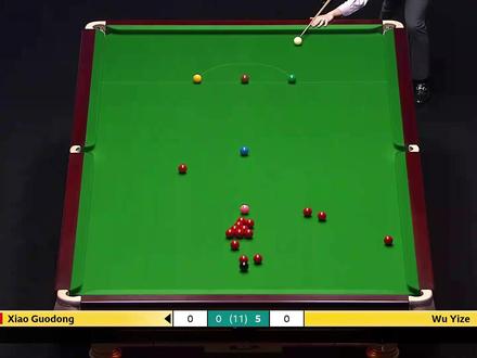 2026斯诺克大师赛,吴宜泽6比0肖国栋,强势晋级四强半决赛 #2026斯诺克大师赛