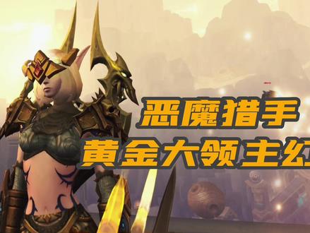 DH的黄金幻化整理好了,拿去,不谢😁#魔兽世界 #游戏日常 #魔兽幻化 #游戏