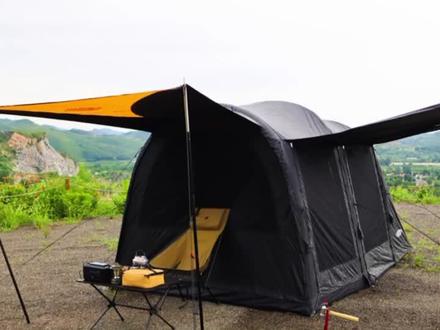 杜邦车尾帐篷搭建视频!#近山营地 #露营⛺ #帐篷 #户外装备 #佟小鹤