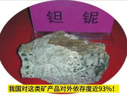 我国对进口钽铌矿对外依存度近93%#冷知识 #进口钽铌矿清关 #进口矿石