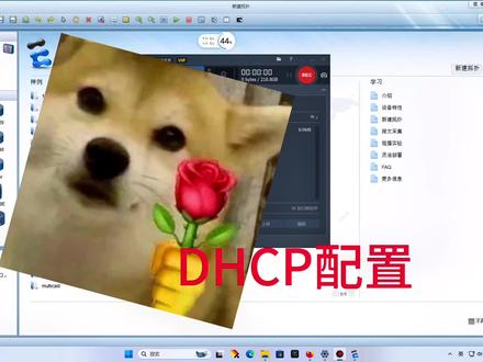 DHCP配置讲解#ensp-dhcp配置#电脑好像有情绪了 #技术分享