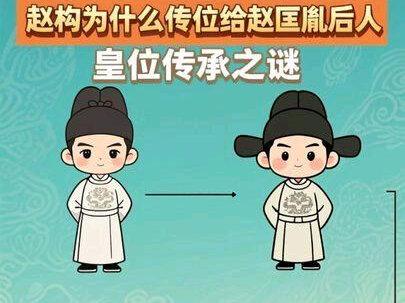 赵构为什么要把皇位传给赵匡胤的后人? #宋朝 #五代十国 #山水聊名著