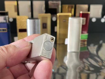 登喜路打火机充气换火石教程