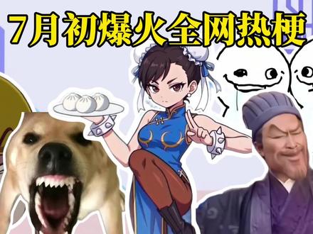 盘点7月初爆火全网热梗#搞笑#抽象#梗#中华娘#梗图