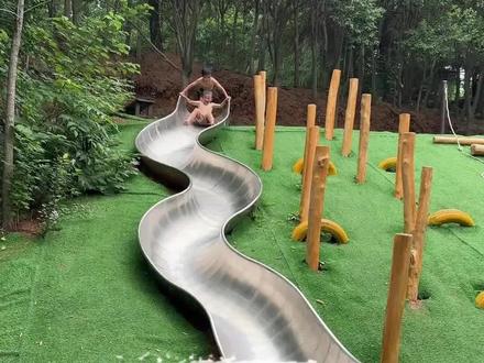 大家玩过这些滑梯吗?#滑滑梯 #滑梯#每日分享
