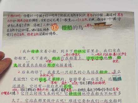 #三年级上册语文 三年级上册语文《翠鸟》考点