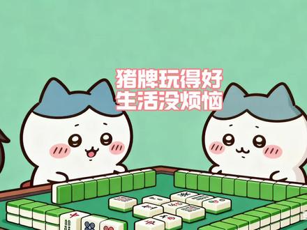 猪牌也太好玩了#长沙麻将 #小麻将解心宽 #麻将