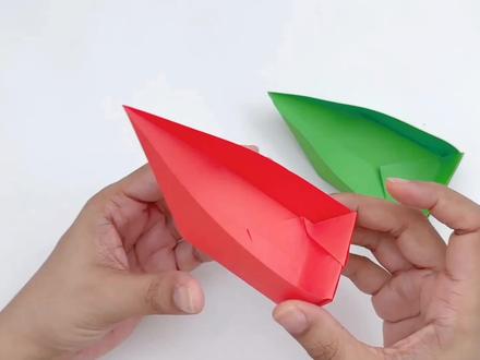 今天我们来制作一艘折纸快艇! #折纸教程 #折纸玩具 #手工折纸 #创意折纸 #简单折纸 #折纸船教学