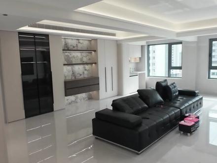 梁山紫金府146户型去掉一个卧室做书房的大客厅是什么感觉 #装修日记vlog #一镜到底看装修