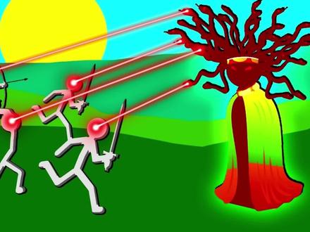 火柴人战争遗产:史上最牛法师一次攻击秒杀一群剑士!无敌啦 #小游戏 #彩蛋 #解压小游戏 #游戏 #经营游戏