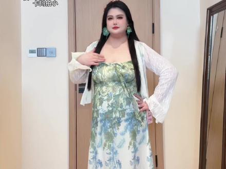 适合出去玩的一套 #夏日穿搭 #出游穿搭 #仙女度假长裙 #碎花裙 #微胖穿搭