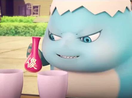 奶龙和小七搞笑视频合集#动漫剪辑