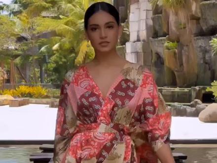 2022环球小姐夺冠大热选手,库拉索环球小姐Gabriela Dos Santos,仅仅获得第五名。#环球小姐#选美#时尚 #超模