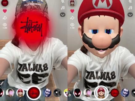 不爱露脸星人有救啦 😭😭 加上自己喜欢的贴纸和自己嘟小玩偶就能轻松出片惹👩🏻❤️💋👩🏼#snap特效#snapchat