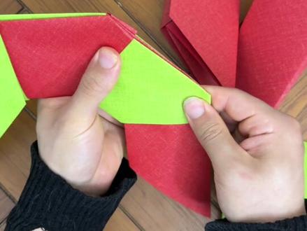 可以伸缩的飞镖你会折吗 #亲子手工