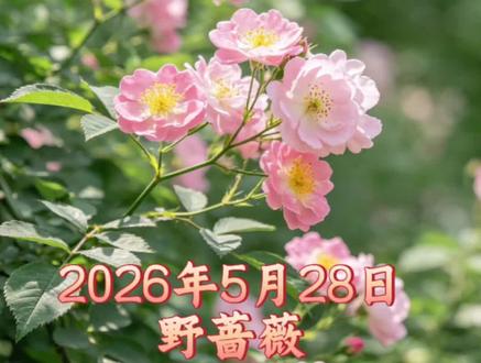 2026年5月28日#植物视频日记#野蔷薇