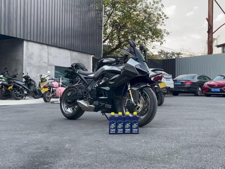 春风675putoline机油保养 #凯撒摩品 #春风动力 #675sr #putoline广州加油站 #机油