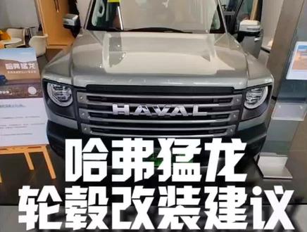 哈弗猛龙轮毂改多大合适?17寸能行吗?#哈弗猛龙 #撸车日常
