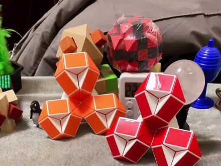 24段魔尺三叶草的折法#百变魔尺 #魔尺 #跨过2021 #抖出知识点 #萌知计划 @抖音青少年