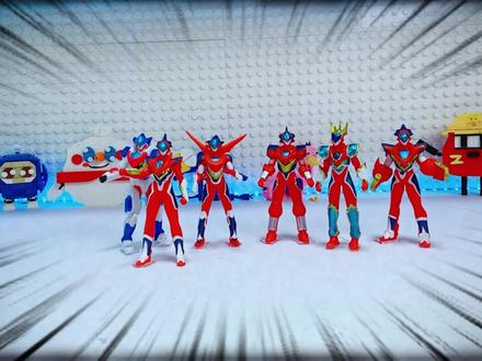 班班幼儿园VS龙战士星源,被17个战士围住,大绿班班能逃走吗?