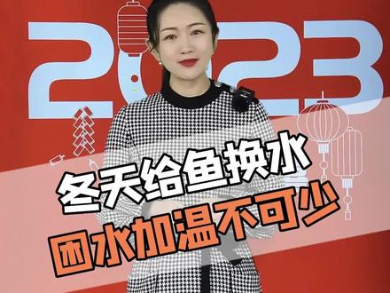冬天给鱼换水,困水加温不可少#养鱼日记 #观赏鱼 #龙鱼 #水族 #养鱼人