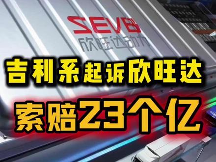 23亿!欣旺达被告了,但事情没那么简单 #欣旺达 #新能源汽车 #极氪汽车 #动力电池 #理想汽车