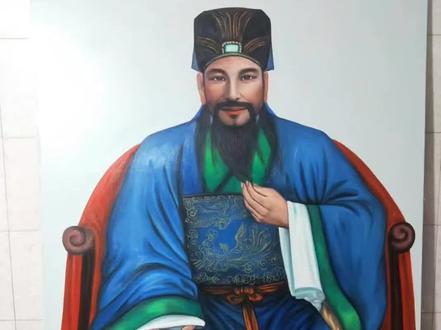 #绘画过程分享#美术鉴赏 (专业绘画制作各大宗祠太公遗像)