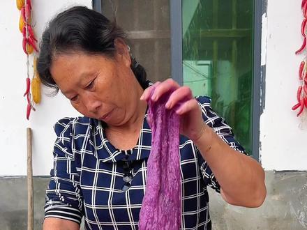 开始炸江西薯包,口感外酥里嫩,好吃又简单~#我的乡村生活 #农村美食 #薯包