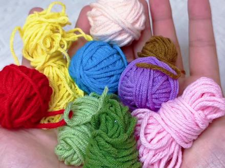 超简单的星星挂件#我的手工作品 #钥匙链挂件钩织教程 #毛线钩织教程 #零碎毛线 #钩织小物