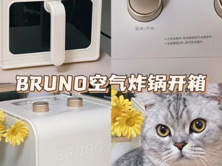 #沉浸式开箱 #我的开箱日常 #开箱视频 #开箱vlog #拆快递的快乐 今天开箱一个办浦发信用卡送的bruno空气炸锅!颜狗狂喜,真的好好看