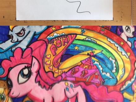 带熊孩子画画榨干脑洞@抖音小助手 @DOU+小助手 #熊孩子 #小马宝莉 #画