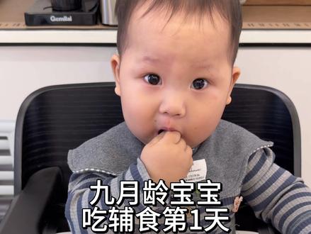 九月龄宝宝吃辅食第1天,今天吃菠菜苹果蒸糕,9个月宝宝就不要总吃糊糊了,试试这个菠菜苹果蒸糕,做法简单松软香甜,宝宝超爱吃,还没锻炼咀嚼和抓握 #辅食教程 #宝宝辅食 #蒸糕 #手指食物 #辅食分享