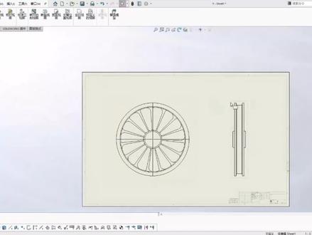 SOLIDWORKS 中断开的剖视图 #机械设计 #自动化 #智能制造 #cad教学