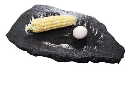 用石板做饭#野外生存 #露营 #露营美食