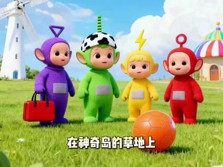 天线宝宝玩皮球#天线宝宝#热门#儿童动画片 #上热搜 #早教启蒙