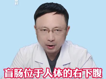 盲肠Y是怎么引起的@震洋健康 @中医谭医生 @卖火柴的小姑娘(山货版) #健康科普 #涨知识