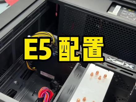 E5神机 头疼😨#电脑组装定制 #组装电脑 #电脑 #广州同城电脑