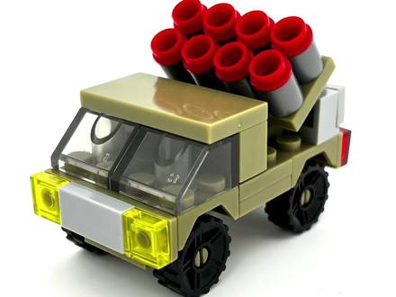 军事第1季(Part 1-5)防空导弹车#积木 #玩具 #乐高