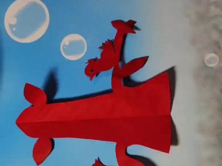 对称剪纸,树上的鸟儿成双对