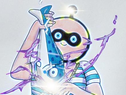 喜欢哪个蛋小黑呢 #蛋仔派对 #蛋小黑 #简笔画