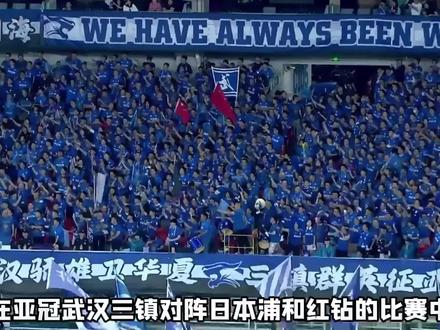 武汉三镇这场的TIFO不输五大联赛吧?#足球 #tifo #亚运会