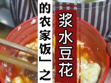 大家有没有吃过这样的浆水豆花?明天的豆花节节必须要安排起来,大家吃过最好吃的豆花饭是什么?#豆花 #菜豆腐 #豆花饭 #新农人计划2021 #记忆中的味道 #民间传统美食 #陇南美食 #家乡味道 #美食vlog
