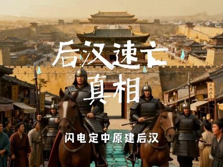 五代短命王朝,刘知远建后汉的昙花一现,到底咋回事? 五代短命王朝,刘知远建后汉的昙花一现,到底咋回事?#声而不凡rap原创集结令 #逆战未来 #这也能开播 #抖音知识年终大赏 #五代十国 @DOU+小助手 @DOU+上热门 @抖加🔥上热门🔥dou+🔥热点宝 @抖音创作小助手 @创作灵感小助手