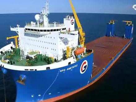 世界上最大的货轮之一,居然可以在海里下潜,惊呆了!