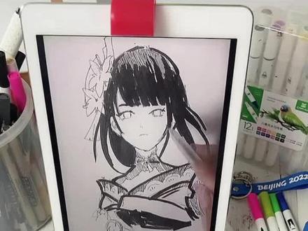 画画也要胆子大,CP就要脸皮厚!#雷电将军 #动漫人物绘画 #绘画爱好者