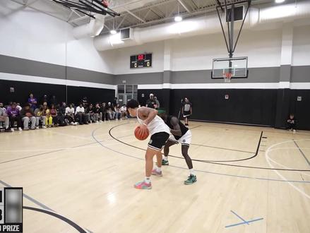 高质量篮球单挑赛,罗布vs斯科布(全程),奖金5000美刀