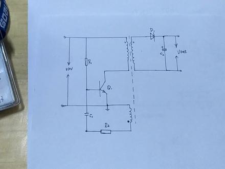 开关电路基本电路,单管自激振荡,我们来分析下他的原理